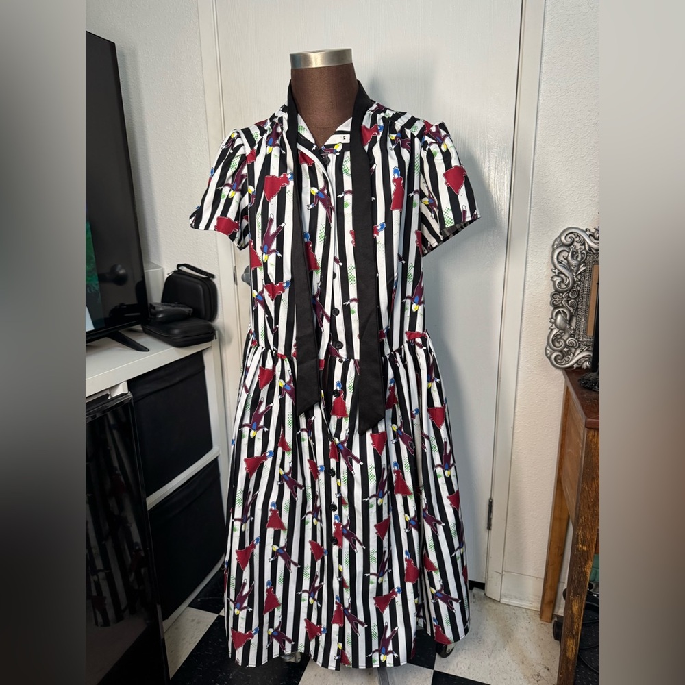 Unique Vintage Beetlejuice dress